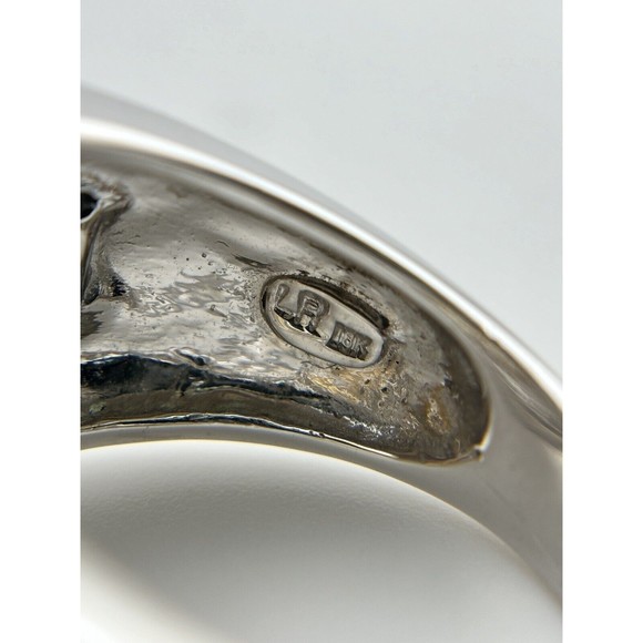 2ctw Baguette & Round Diamond Band Ring in Platinum & 18K Yellow Gold Size 9 - Picture 11 of 14